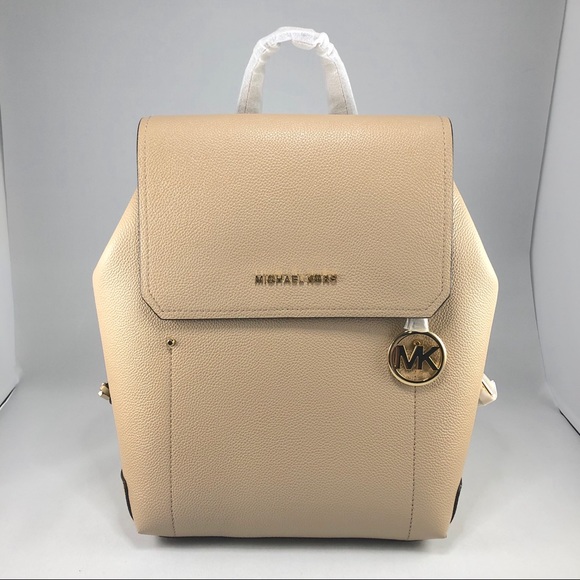 michael kors hayes medium leather backpack bag